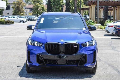 Marina Bay Blue Metallic 2024 BMW X5 M60i
