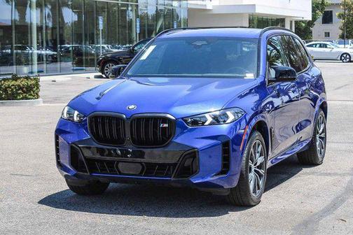 Marina Bay Blue Metallic 2024 BMW X5 M60i