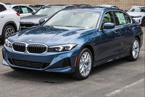 Arctic Race Blue Metallic 2026 BMW 330 NA