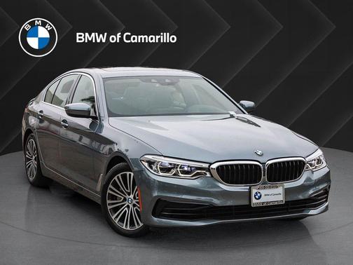 Bluestone Metallic 2019 BMW 540 540i