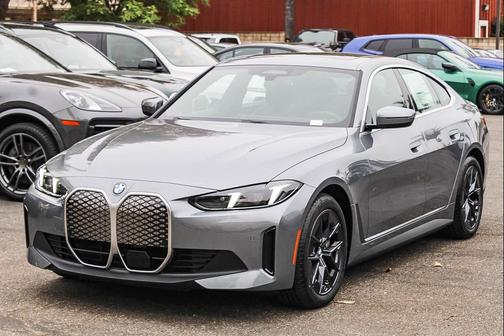 Skyscraper Grey Metallic 2026 BMW i4 Gran Coupe xDrive40