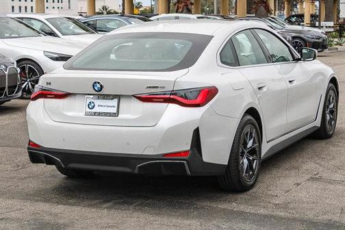 Mineral White Metallic 2026 BMW i4 Gran Coupe xDrive40
