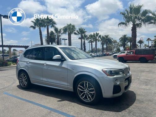 Glacier Silver Metallic 2017 BMW X3 xDrive28i
