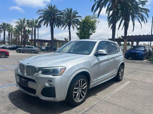 Glacier Silver Metallic 2017 BMW X3 xDrive28i