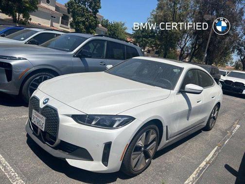 Mineral White Metallic 2025 BMW i4 Gran Coupe xDrive40
