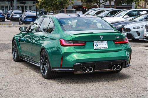 Isle of Man Green Metallic 2024 BMW M3 Base