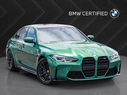 Isle of Man Green Metallic 2024 BMW M3 Base