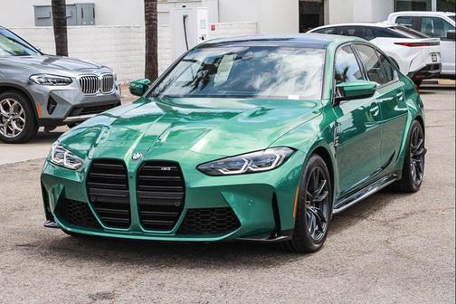 Isle of Man Green Metallic 2024 BMW M3 Base