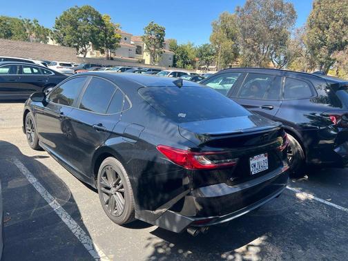 Midnight Black Metallic 2025 Toyota Camry SE