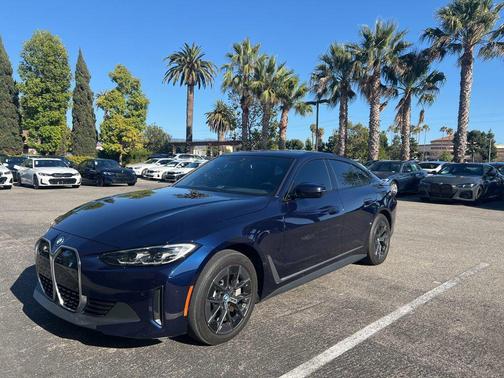 Tanzanite Blue II Metallic 2023 BMW i4 Gran Coupe eDrive35