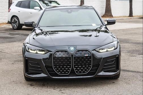 Black Sapphire Metallic 2024 BMW i4 Gran Coupe M50