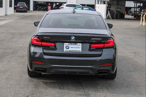 Dark Graphite Metallic 2023 BMW M550 i Xdrive