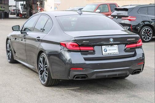 Dark Graphite Metallic 2023 BMW M550 i Xdrive