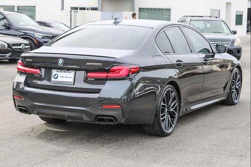 Dark Graphite Metallic 2023 BMW M550 i Xdrive