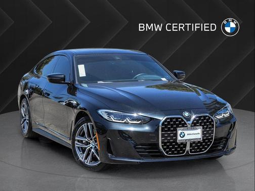 Black Sapphire Metallic 2022 BMW 430 Gran Coupe i