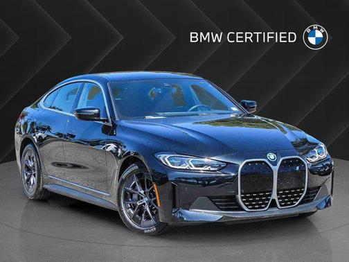 Black Sapphire Metallic 2023 BMW i4 Gran Coupe eDrive40