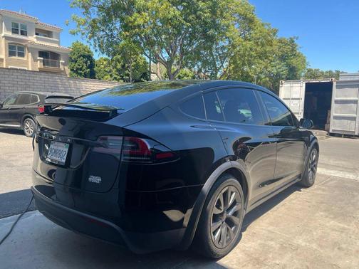 Solid Black 2023 Tesla Model X Plaid Tri Motor All-Wheel Drive