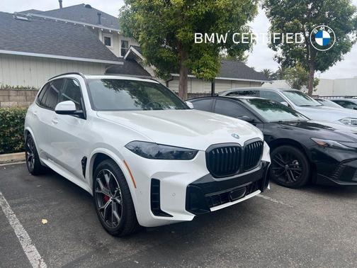 Mineral White Metallic 2026 BMW X5 PHEV xDrive50e