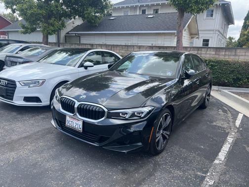 Black Sapphire Metallic 2023 BMW 330 330i