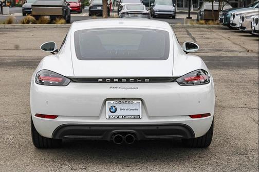 White 2019 Porsche 718 Cayman Base