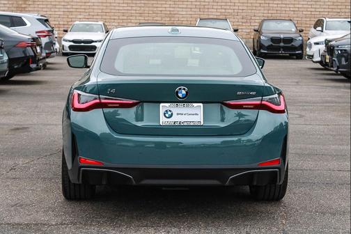 Cape York Green Metallic 2026 BMW i4 Gran Coupe eDrive40