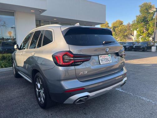 Skyscraper Gray Metallic 2023 BMW X3 sDrive30i