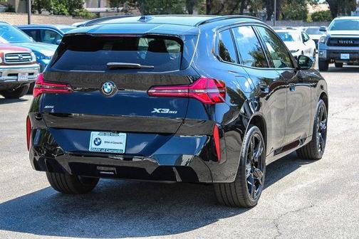 Black Sapphire Metallic 2026 BMW X3 30 xDrive