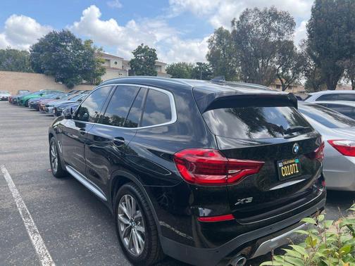 Jet Black 2019 BMW X3 sDrive30i