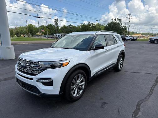 Oxford White 2022 Ford Explorer Limited