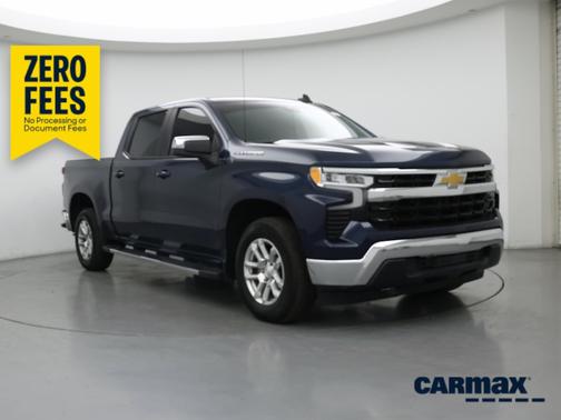 Blue 2022 Chevrolet Silverado 1500 LT