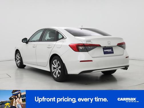 White 2024 Honda Civic LX