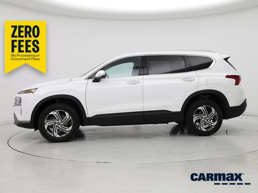 White 2023 Hyundai SANTA FE SEL