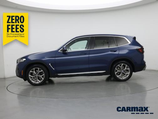 Blue 2022 BMW X3 sDrive30i