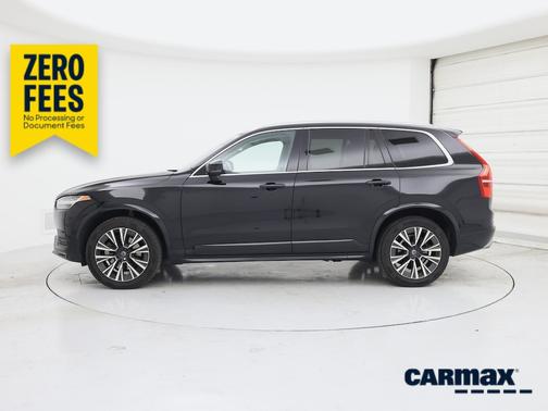 Black 2021 Volvo XC90 T6 Momentum