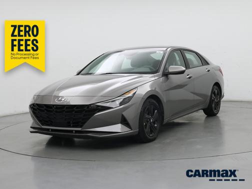 Gray 2021 Hyundai ELANTRA SEL