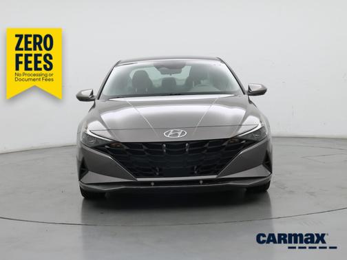 Gray 2021 Hyundai ELANTRA SEL