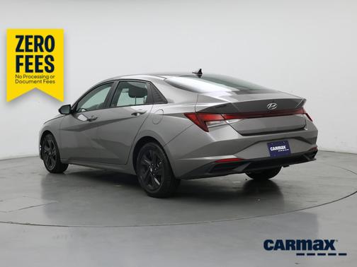Gray 2021 Hyundai ELANTRA SEL