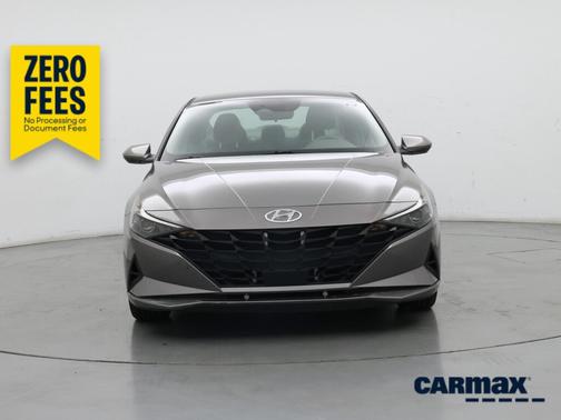 Gray 2021 Hyundai ELANTRA SEL