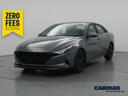 Green 2021 Hyundai ELANTRA SEL