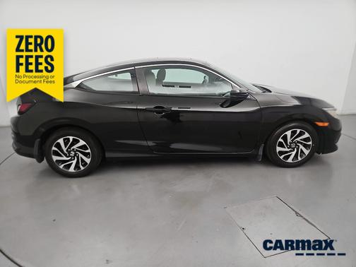 Black 2016 Honda Civic LX-P