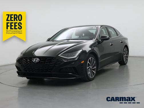 Black 2023 Hyundai SONATA Limited