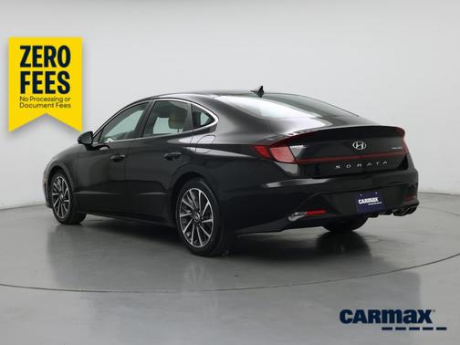 Black 2023 Hyundai SONATA Limited