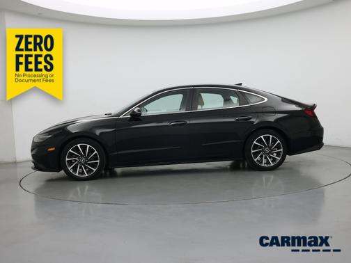 Black 2023 Hyundai SONATA Limited