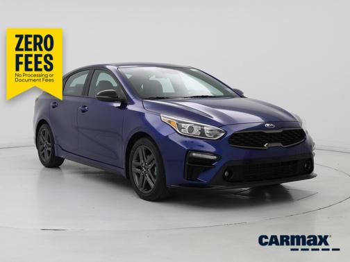 Blue 2021 Kia Forte GT-Line