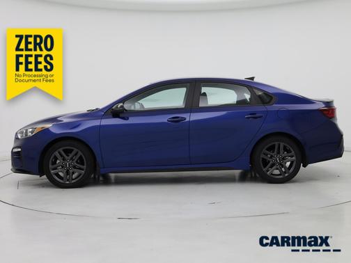 Blue 2021 Kia Forte GT-Line