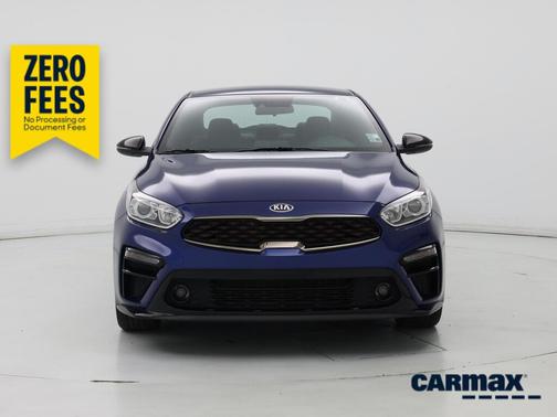 Blue 2021 Kia Forte GT-Line