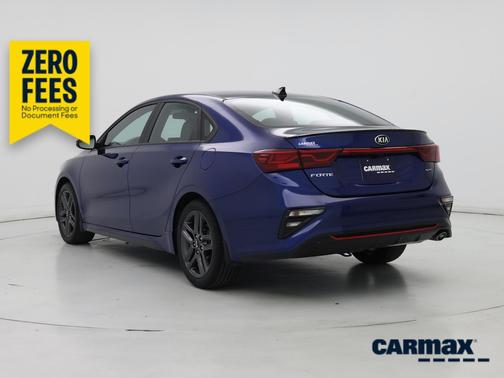 Blue 2021 Kia Forte GT-Line