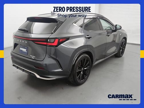 Gray 2022 Lexus NX 350 F-SPORT Handling