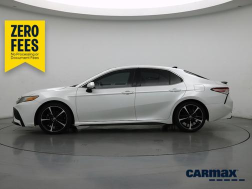 White 2020 Toyota Camry XSE