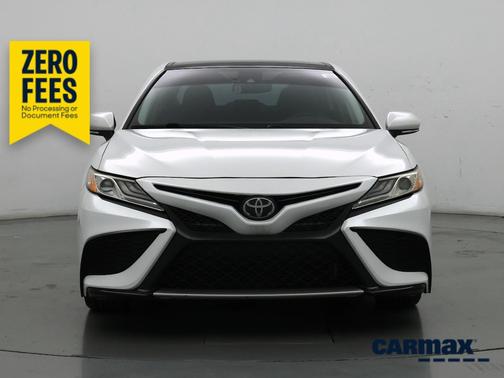White 2020 Toyota Camry XSE